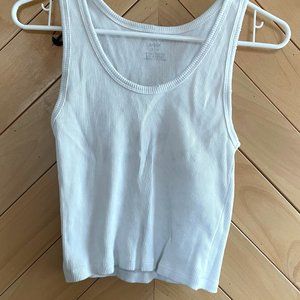 Aerie Distressed Cropped Tank